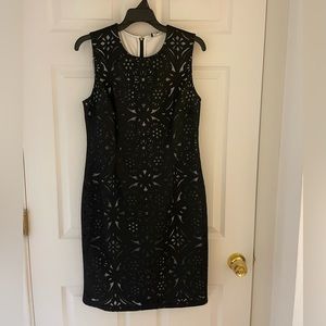DKNY Sleeveless Black and White Dress - Brand New With Tags - Size 8 Summer